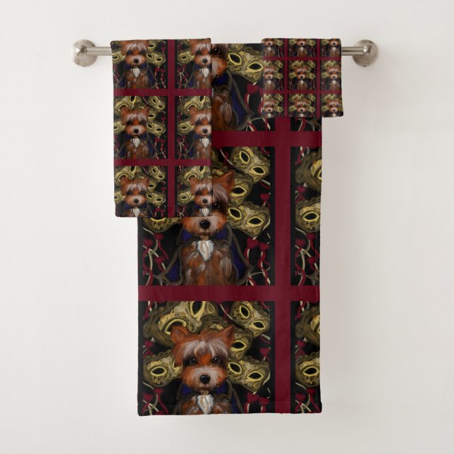 Conjunto De Toalhas Yorkie (Insitu)