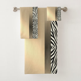 Conjunto De Toalhas Zebra