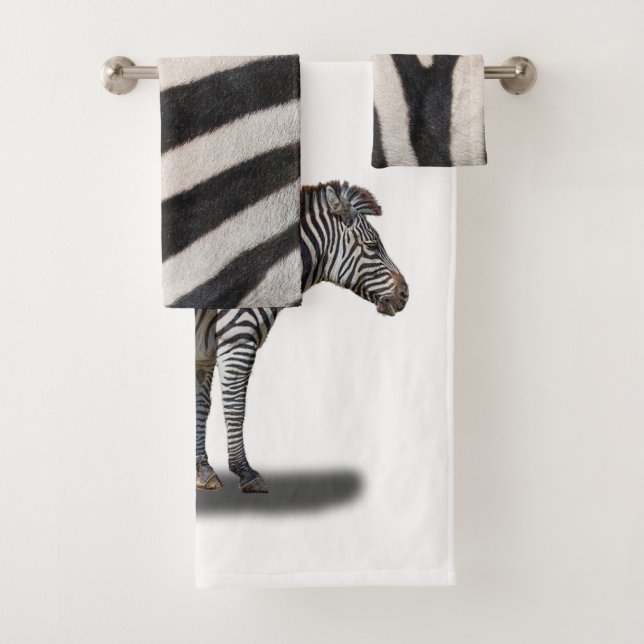 CONJUNTO DE TOALHAS ZEBRA (Insitu)