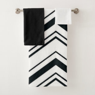 Conjunto De Toalhas Zig Zags