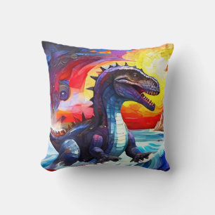 Conjunto de travesseiros de almofada de dinossauro