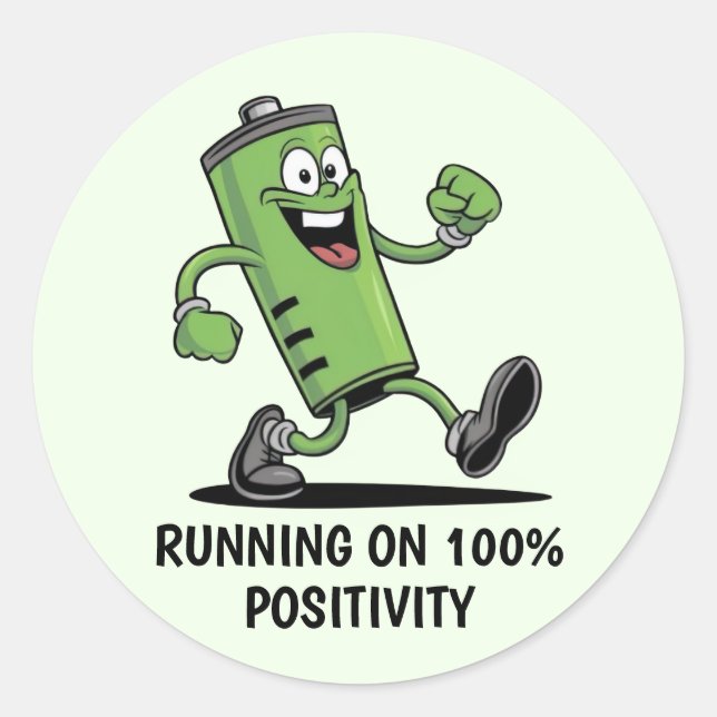 Conjunto do adesivo da bateria carregada (Frente)