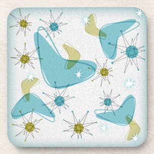 Conjunto Meio século Modern Starburst Porta copos