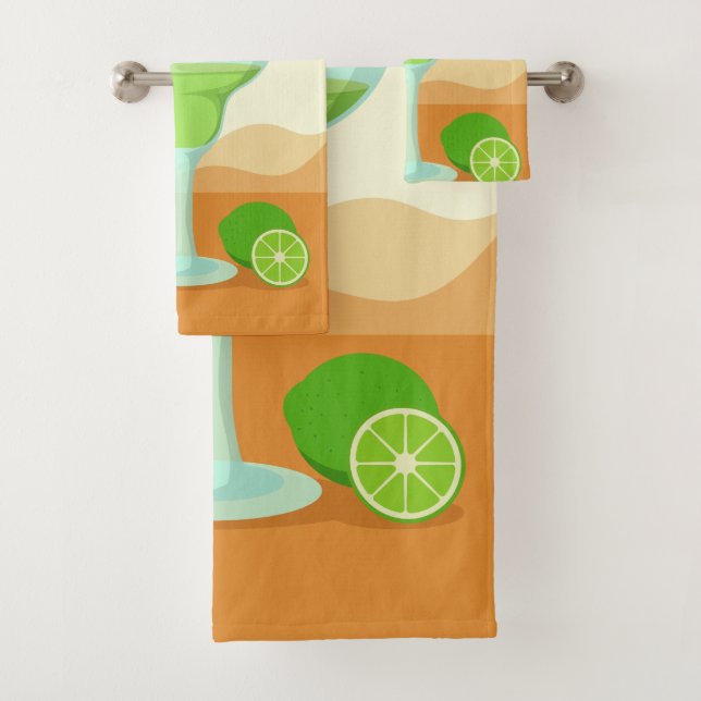 Conjunto personalizado de toalhas de nome "Margari (Insitu)