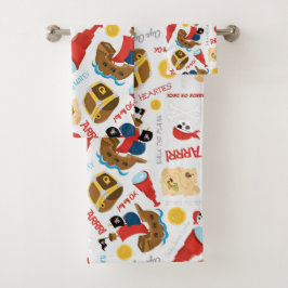 Conjunto Pirate Bath Toalha