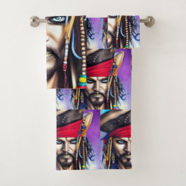 Conjunto Pirate Bath Toalha