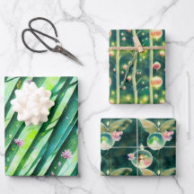 Conjunto plano de papel para encharcamento de made