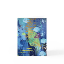 Conjuntos de Cartões de Nota de Caverna Subaquátic