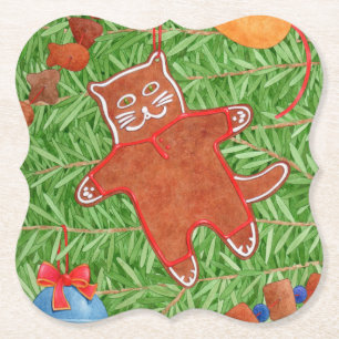 Conjuntos de Porta-Copos de Papel GINGERBREAD KITT