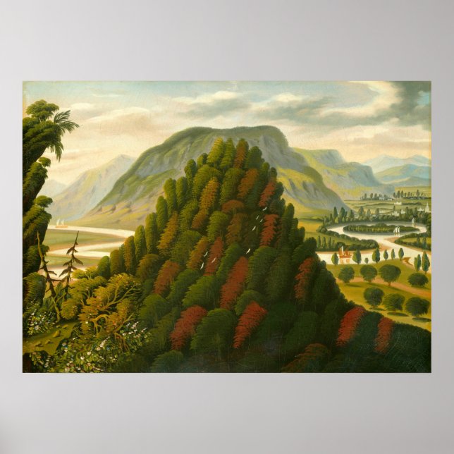 Connecticut Valley Thomas Chambers Fine Art Poster (Frente)