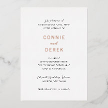 Connie Modern Elegant Wedding