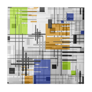 Cons revestidos de formas geométricas abstrato mod
