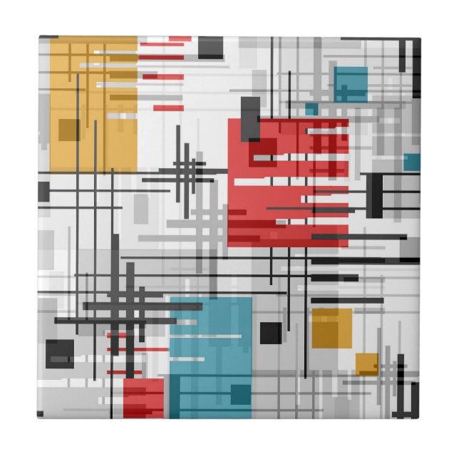 Cons revestidos de formas geométricas abstrato mod (Frente)