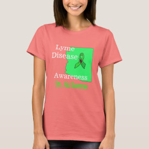Consciência da doença de Lyme na camisa de Arizona