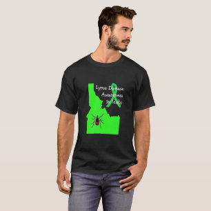 Consciência da doença de Lyme na camisa de carrapa