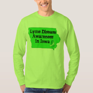 Consciência da Doença de Lyme na Camisa de Iowa