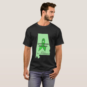 Consciência da doença de Lyme na camisa do Alaba
