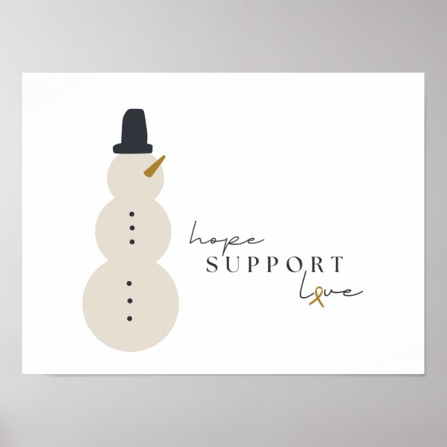 Consciência do cancer. Impressões de Poster de Nat (Frente)