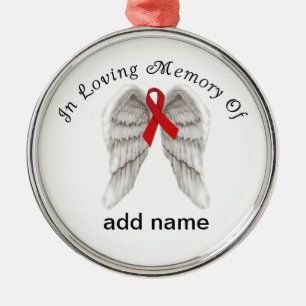 Consciência memorável do AIDS dos enfeites de