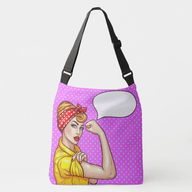 Consciência rosa Nós podemos fazer Bolsa - Saco (Frente)