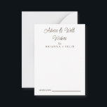 Conselho Caligrafia Boas Desejos e Cartão de Aconselhamento<br><div class="desc">Esta é a bela caligrafia elegante, boa vontade de casamento e cartão de conselho. Isto é perfeito para o seu simples casamento de verão no arco-íris. É perfeito como cartões de casamento, cartões de visitas e muito mais. É perfeito para um casamento moderno e pode ser usado para qualquer evento....</div>