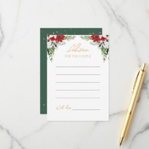 Conselho Cartão de Aviso de Casamento Clássico Simples de N