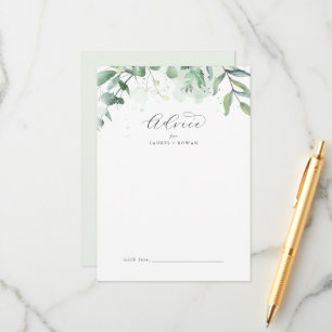 Conselho Cartão de Aviso de Casamento Elegante