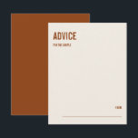 Conselho Cartão de Aviso de Casamento Simples sobre Tipogra<br><div class="desc">Personalize o texto personalizado acima. Você pode encontrar itens de coordenação adicionais em nossa coleção "Simple Boho Typografia Wedding Suite". ***POR FAVOR, NOTA: TODA A PALAVRA, TEXTO E COR DE FUNDO É EDITÁVEL. Você pode alterar todas as palavras e também pode alterar a cor do texto. Para itens que tenham...</div>