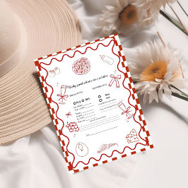 Conselho Cartão de Chá de fraldas de previsão de bebê de pi