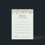 Conselho Cartão de Conselheiro Verde para a Casa da Moeda d<br><div class="desc">Este simples design de cartão verde de hortelã-flor-silvestre é um arranjo elegante de quadros geométricos clássicos de ouro embelezados com delicados buquês e caules florais florais. Apresentando uma paleta de fundo verde-claro-eterno com uma típica tipografia negra clássica e flores silvestres coloridas, criando uma sensação romântica adorável e polida. Com a...</div>