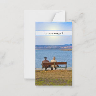 Conselho Cartão de visita Casal mais velho