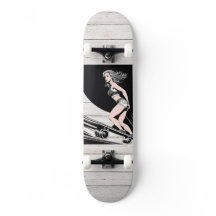 conselho de 1/8 pol. Babe Design de skate
