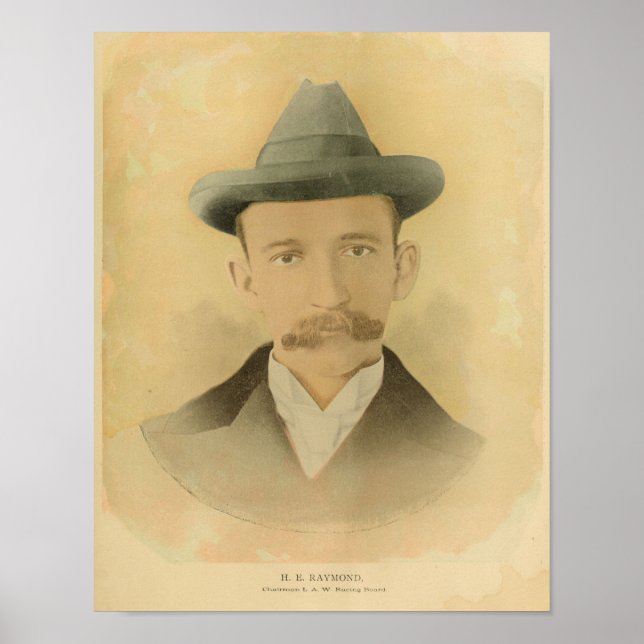 conselho de Bicicleta de Impressão de Corrida 1894 (Frente)