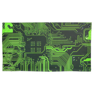 Conselho de Circuito Eletrônico Verde de Nerd Extr