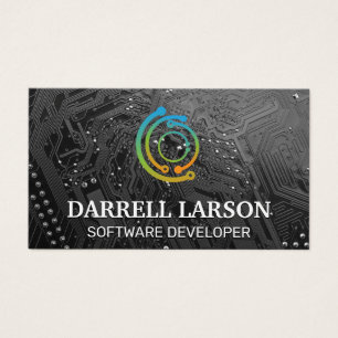 Conselho de Circuito Preto Logotipo da tecnologia