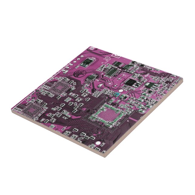 Conselho de Circuito Púrpura PCB Circuito Conjunto (Lateral)