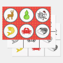 Conselho de Jogo de Dice Vietnamita - 3 tapetes de