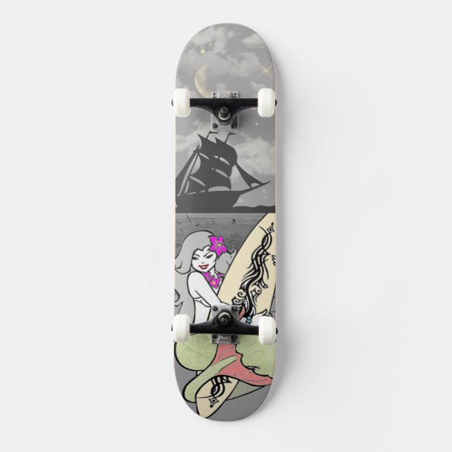 Conselho de Skate Mermaide (Frente)