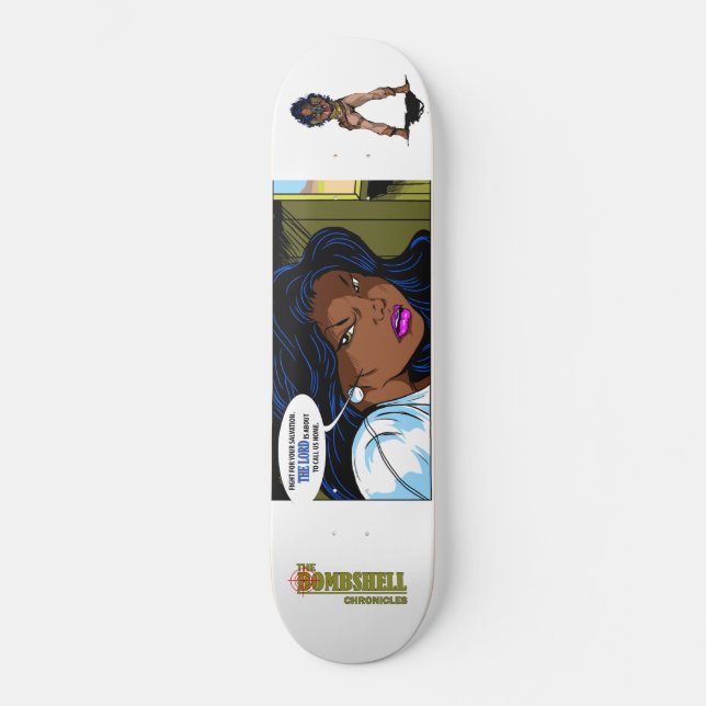 conselho de skate personalizado (Frente)