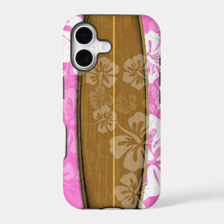 conselho de surf PixDezines+fundo hibiscus/diy