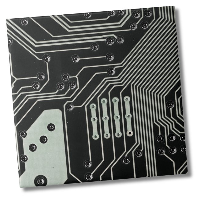 Conselho do circuito preto de tecnologia (Unique Modern Industrial Black Circuit Technology Ceramic Tile)