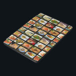 Conselho do menu de fotos do restaurante chinês Ta<br><div class="desc">Há uma chance desta capa de ipad te deixar com fome. Isso porque é feito para parecer um conselho de cardápio fotográfico em um restaurante chinês de saída com fotos de comida chinesa contra um fundo preto com o nome de cada prato e informações sobre preços abaixo de cada um...</div>