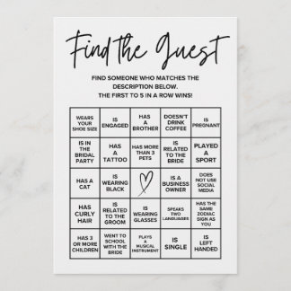 Conselho Encontre o Jogo de Cartão de Bingo da Festa de Noi