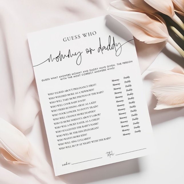 Conselho MAMÃE Whimsi EMERY ou Cartão de Chá de fraldas do  (Criador carregado)