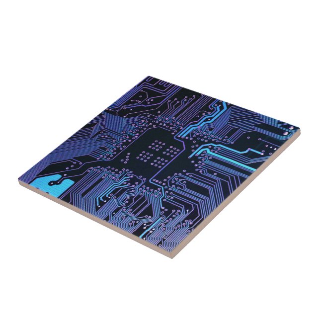Conselho Nerd de saída PCB Blue Electronic Circuit (Lateral)