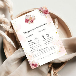 Conselho Predição de bebê Abóbora Queda Cartão de Bebê Chuv