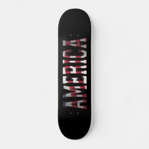 Conselho Skate de Sinalizador Americano