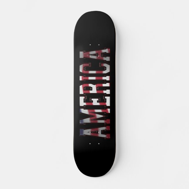 Conselho Skate de Sinalizador Americano (Frente)