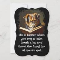 Conselhos Cristãos Cachorro Sábio Diversão Vida