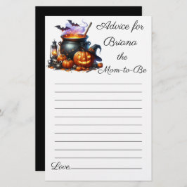 Conselhos de Chá de fraldas de Monstro das Hallowe